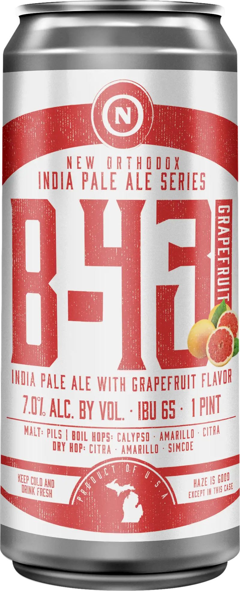 US Pint can